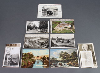 A collection of coloured and other postcards