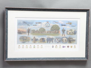 Graeme Lothian, limited edition print no. 878/1000, "Fighting Lady" (Spitfire over the south coast) signed in pencil by the artist 47cm x 71cm together with 5 other aeronautical prints 
