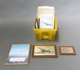 A collection of various Concorde memorabilia 