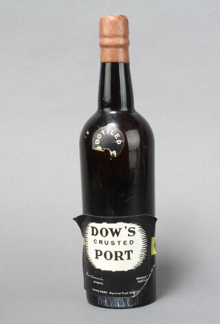 A bottle of Dow's Crusted Port 