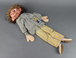 A Pelham ventriloquist's dummy 66cm h x 25cm w