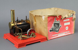 A Mamod S.E.3 stationary steam engine 20cm x 27cm x 26cm 