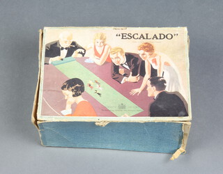 An Escalado game complete with figures, boxed (side of box missing) 