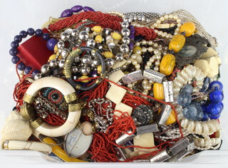 A quantity of Indian and other costume jewellery 