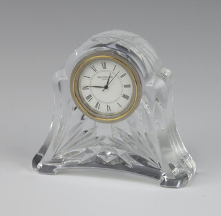 A Waterford Crystal timepiece 9cm 