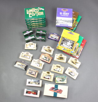 Corgi, five boxed "Limited Edition" model vehicles, 8 boxed classic sports cars,   Jaguar Collection, 6 boxed Cameo collectables (60 vehicles) and 8 boxed Days Gone models 