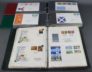 Three albums of first day covers 
