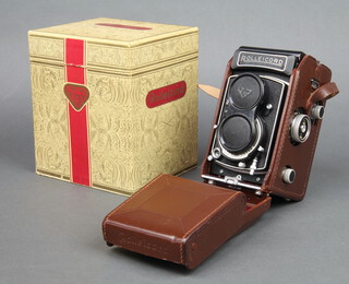 A Rolleicord camera complete with instructions and original box 