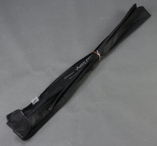 Two Shakespeare Agility L R F fishing rods (one 6'9" and one 6'7") with original bags 