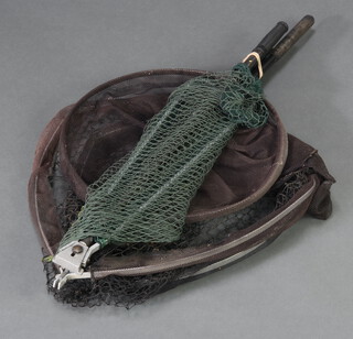 Four vintage game fishing landing nets, 1 by Hardy