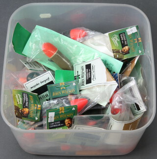 A large collection of pike fishing floats etc 