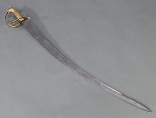A reproduction Indian sabre 74cm l 