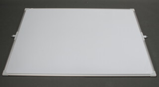 Three double sided white boards 120cm h x 150cm w 