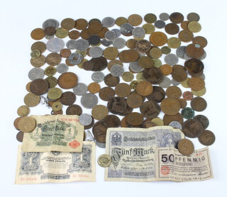 A quantity of minor European coinage