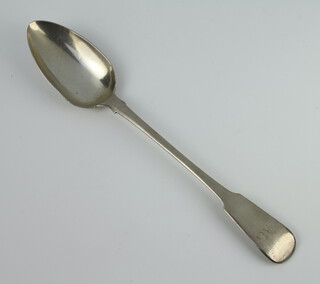 A George III silver Old English basting spoon London 1813 by Josiah & George Piercy, 127 grams 