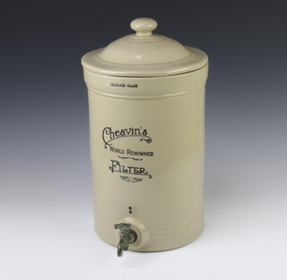 A stoneware water filter by Cheavins 43cm 