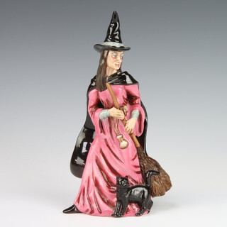 A Royal Doulton figure from the Classic Series - Witch HN4444 modelled by and signed Alan Maslankowski and dated 10th July 2005 25cm 