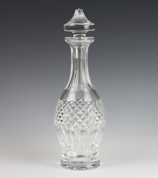 A Waterford Crystal Colleen pattern spirit decanter and stopper