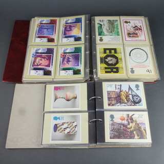 Two albums of GB PHQ cards 