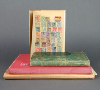 A stock book of GB stamps Victoria to Elizabeth II, a Jubilee Postage stamp album, various world stamps Luxembourg, Italy and France, a stock book of mint and used stamps Italy, France, Switzerland, Czechoslovakia, various loose album leaves 