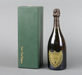 A bottle of 1983 Dom Perignon champagne, boxed 