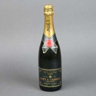 A bottle of 1983 Moet Chandon champagne 