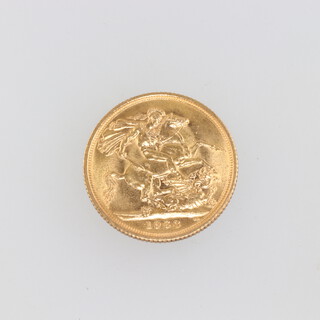 An Elizabeth II sovereign 1963