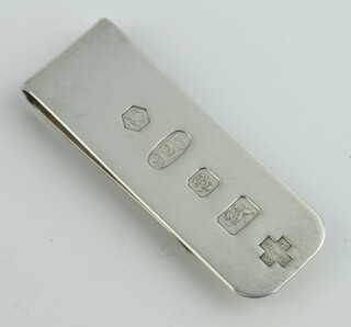 A Sterling silver money clip 16 grams 