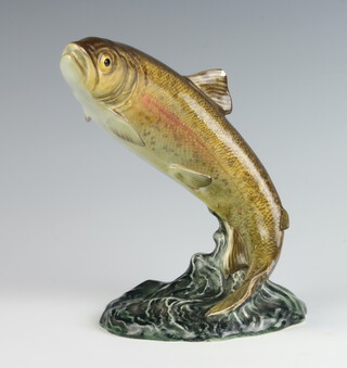 A Beswick figure of a trout 1032 20cm 