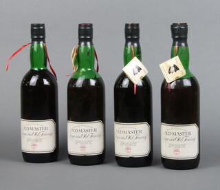 Four bottles of 1974 Hatch Old Master Superior Old Tawny Port, to Commemorate the Centenary of the Birth of Winston Churchill 