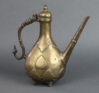 An Eastern bronze tea pot 26cm x 11cm 