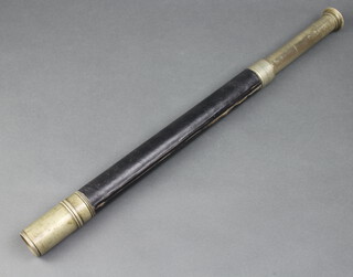 Ross of London, a single draw Officer of the Watch telescope marked Ross London no.29687 FB Watson RN 