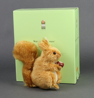 A Steiff replica 1904 figure of Squirrel Nutkin, boxed (no certificate) 