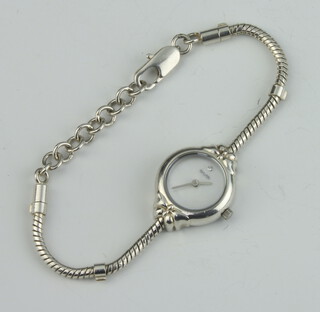 A lady's silver cased Truth wristwatch 