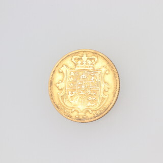 A William IV sovereign 1833 