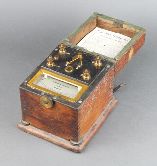 An Evershed's portable testing set boxed patent no.23370 