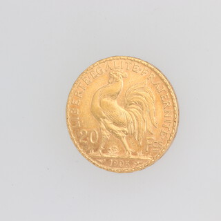 A 20 franc 1905 
