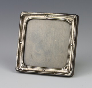 A square silver photograph frame Birmingham 1946 10cm 