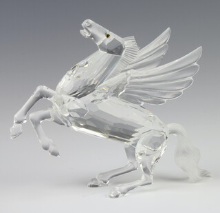A Swarovski Collectors Society, Fabulous Creatures Pegasus 13cm boxed