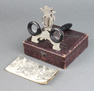 A Stereoscope Omnium, cased
