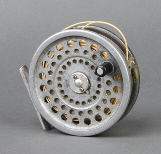A Hardy Marquis fly fishing reel 8/9 line weight in original pouch  