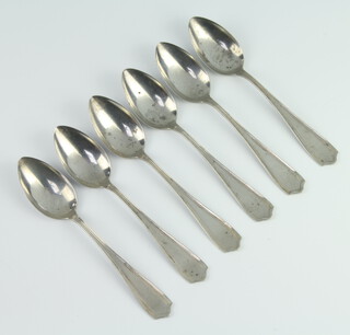 A set of 6 sterling silver teaspoons 100 grams 