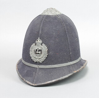 Christie, a Berkshire Constabulary police helmet complete with helmet plate (no chin strap) 