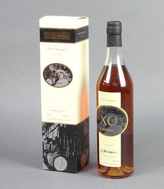 A 70cl bottle of XO Champagne Cognac boxed 