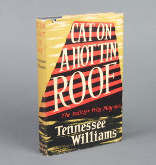 Tennessee Williams "Cat on a Hot Tin Roof" first edition published by Secker & Warburg 1956, complete with dust jacket (slight tear to top left hand side) 