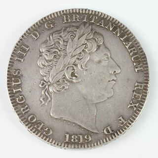 A George III crown 1819