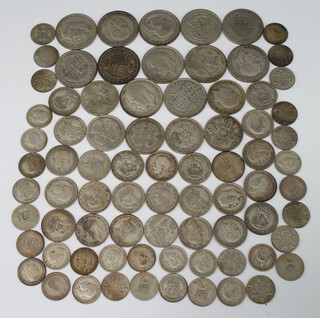 A quantity of pre-1947 coinage, 468 grams 