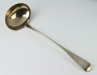 A George III silver Old English pattern ladle London 1801, 174 grams 