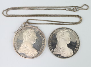 Two Marie Therese restrikes 1780 