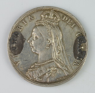 A Victorian jubilee head half crown 1887 